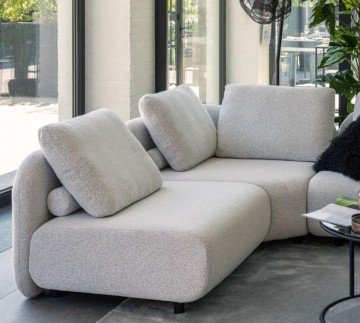 Bank met losse elementen lotus