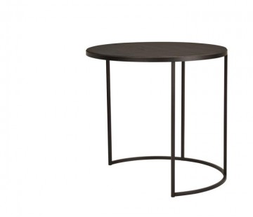 Bijzettafel keijser en co rond hoog