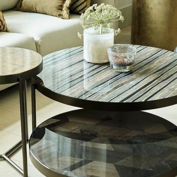 Duran epoxy salontafels stoop