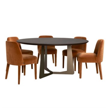 Eetkamertafel vario rond stoop furniture