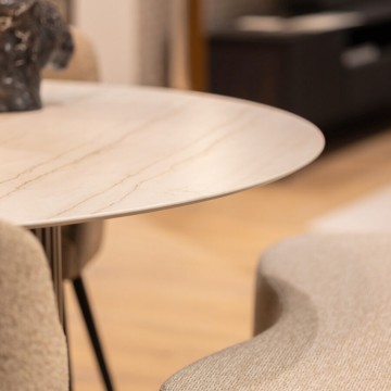 Eettafel kidney rond stoop furniture