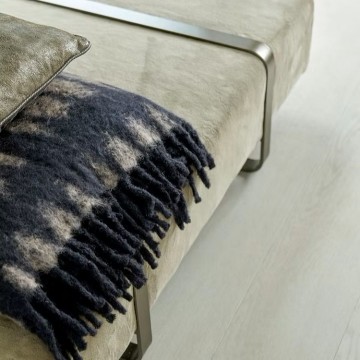 Mohair plaid duran black