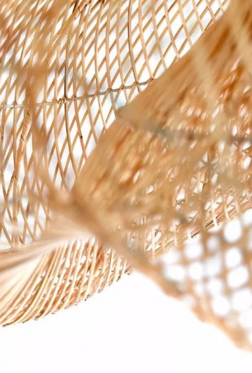 Riet hanglamp duran interior den haag stoop furniture meubel