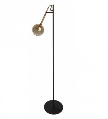 Vloerlamp glas globe