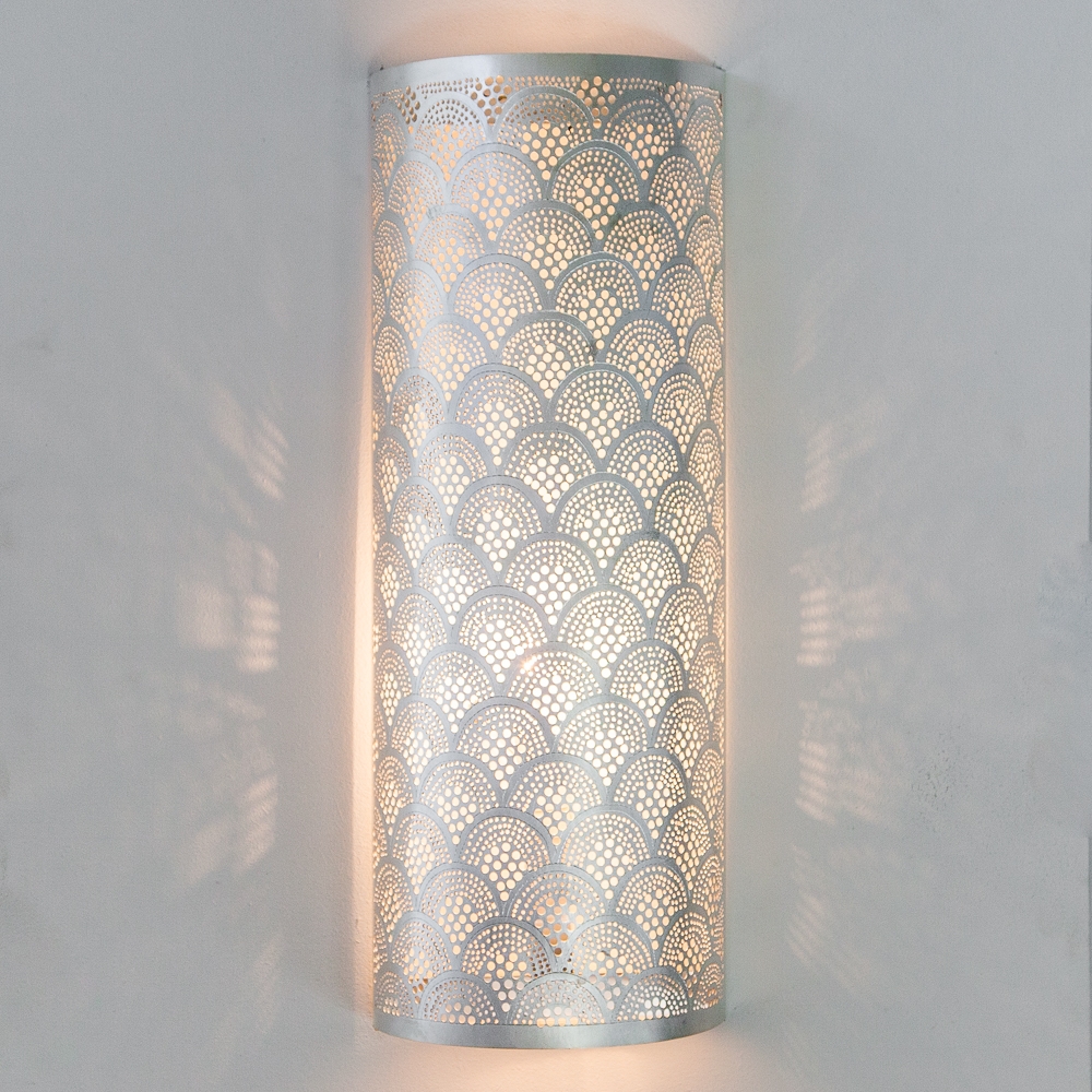 cafe onderpand Geschiktheid Wand Lamp Cylinder Fan Large zilver - Wandlampen - Stoop Furniture